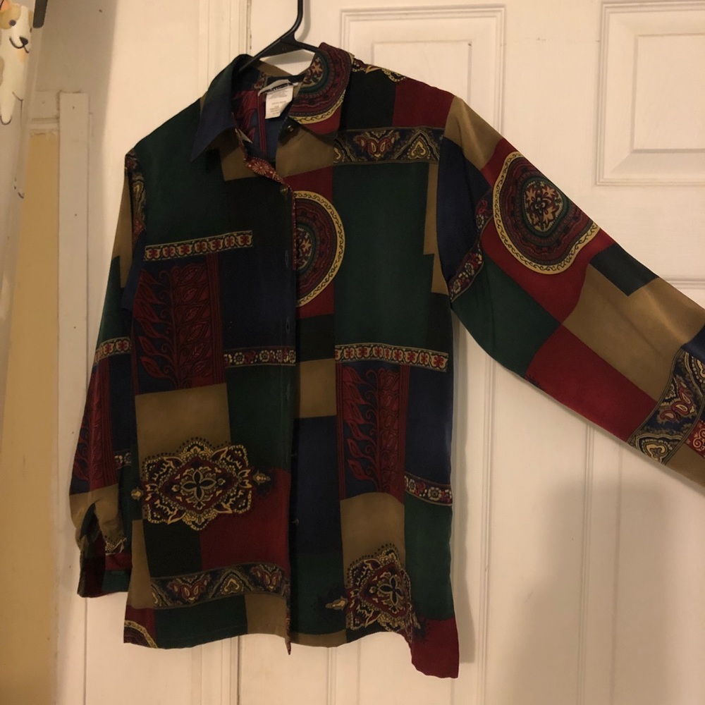 Bonworth button shirt XS petite wears medium